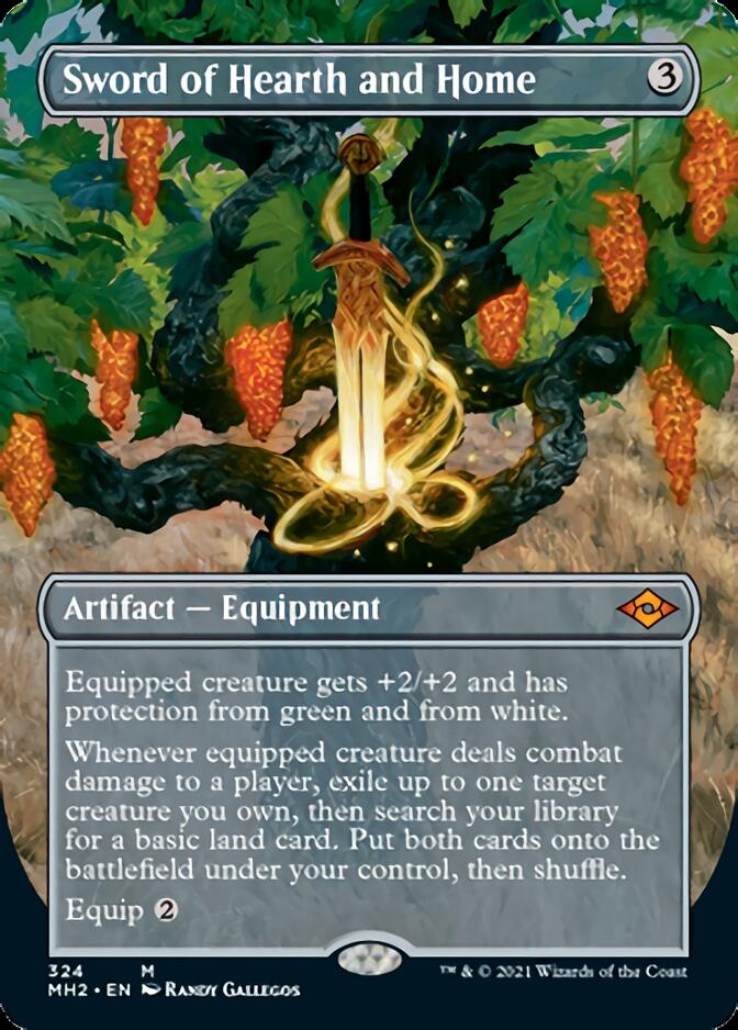 Sword of Hearth and Home (Borderless Alternate Art) [Modern Horizons 2] | Exor Games Summserside