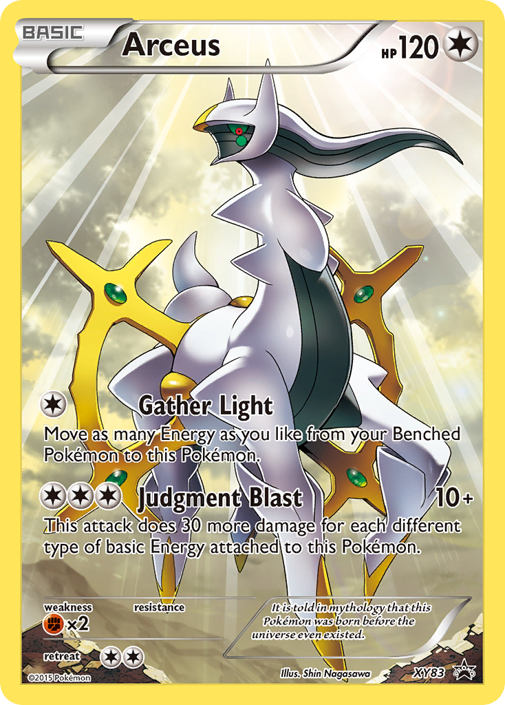 Arceus (XY83) [XY: Black Star Promos] | Exor Games Summserside