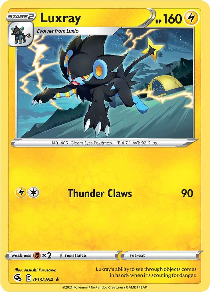 Luxray (093/264) [Sword & Shield: Fusion Strike] | Exor Games Summserside