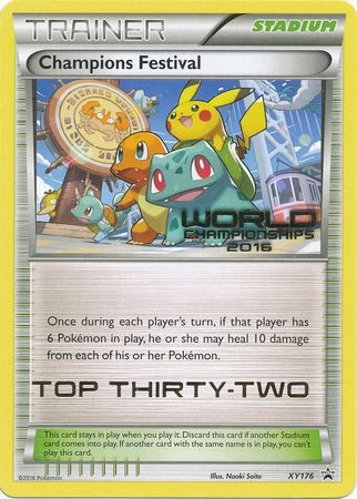 Champions Festival 2016 Top Thirty Two (XY176) [XY: Black Star Promos] | Exor Games Summserside