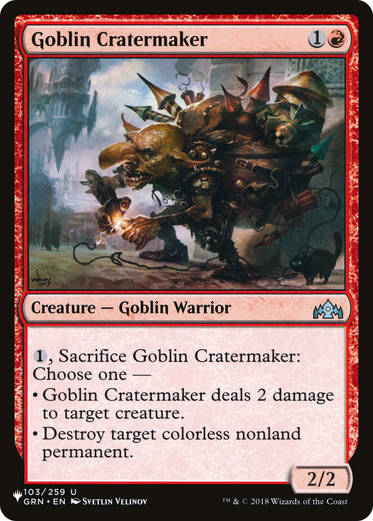 Goblin Cratermaker [The List] | Exor Games Summserside