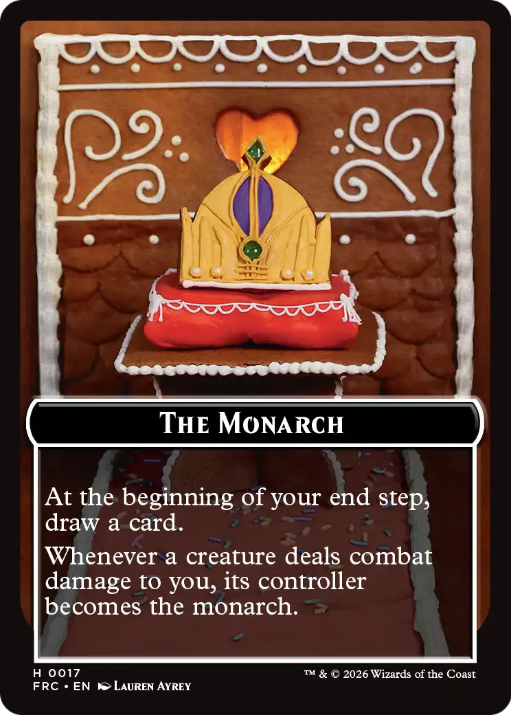 Citizen // The Monarch Double-Sided Token [Reality Fracture Commander Tokens] | Exor Games Summserside