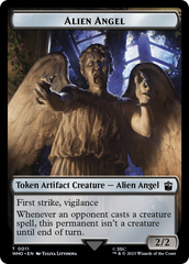 Alien Angel // Clue (0023) Double-Sided Token [Doctor Who Tokens] | Exor Games Summserside