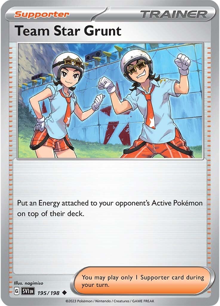 Team Star Grunt (195/198) [Scarlet & Violet: Base Set] | Exor Games Summserside