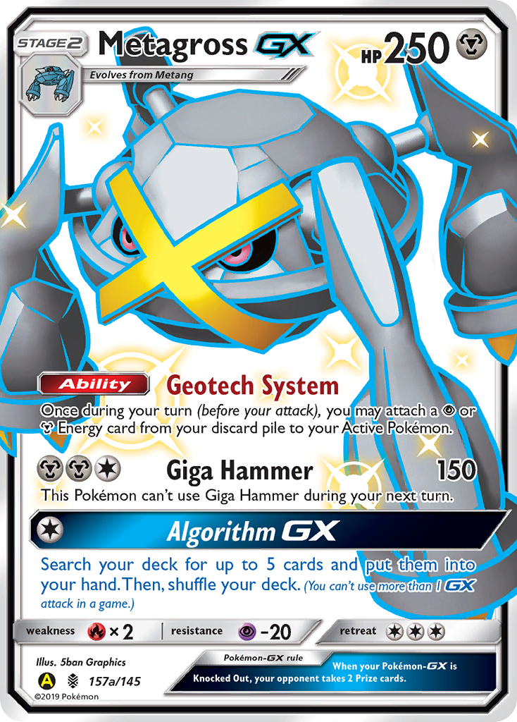 Metagross GX (157a/145) [Alternate Art Promos] | Exor Games Summserside