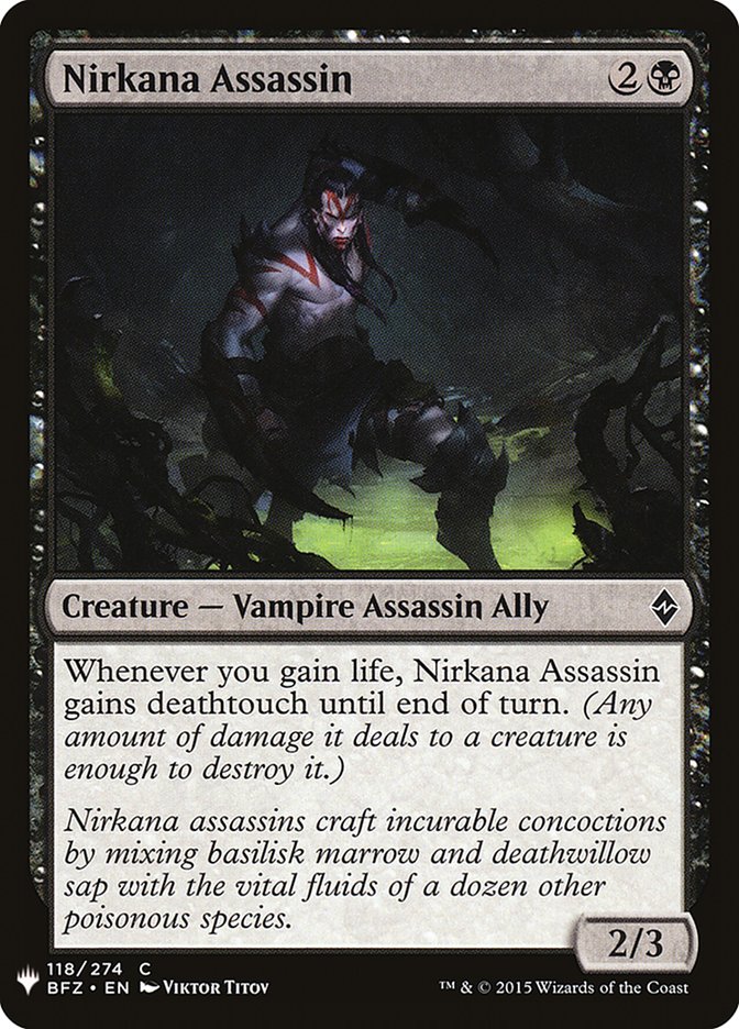 Nirkana Assassin [Mystery Booster] | Exor Games Summserside