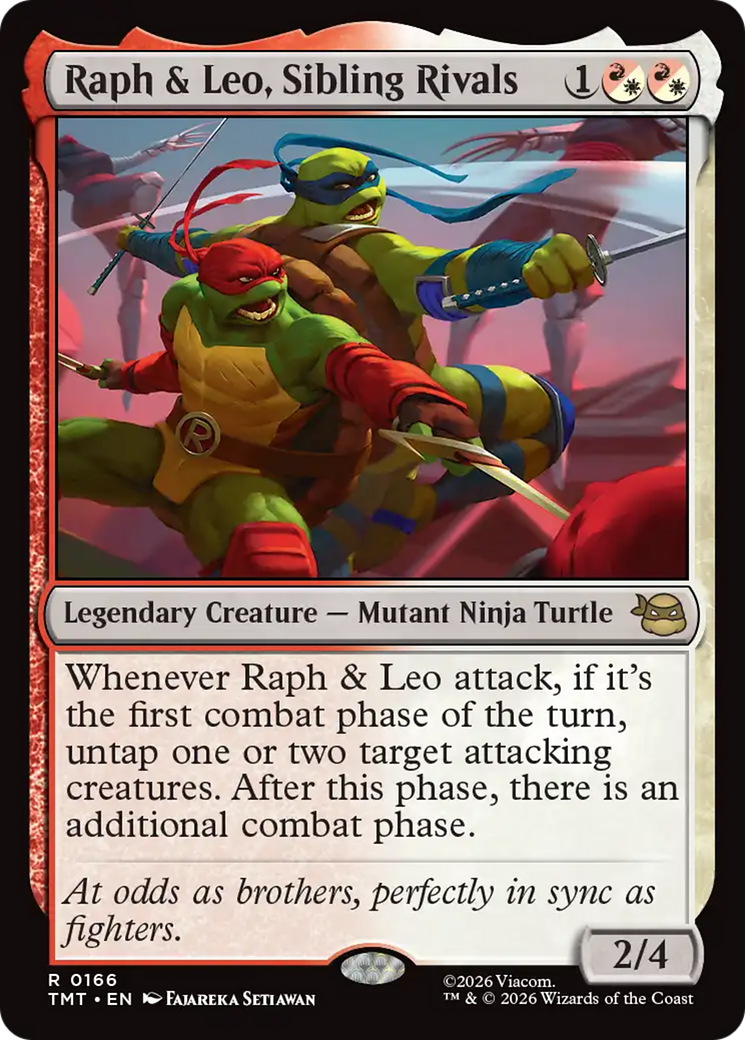 Raph & Leo, Sibling Rivals [Teenage Mutant Ninja Turtles] | Exor Games Summserside