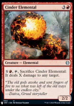 Cinder Elemental [The List] | Exor Games Summserside