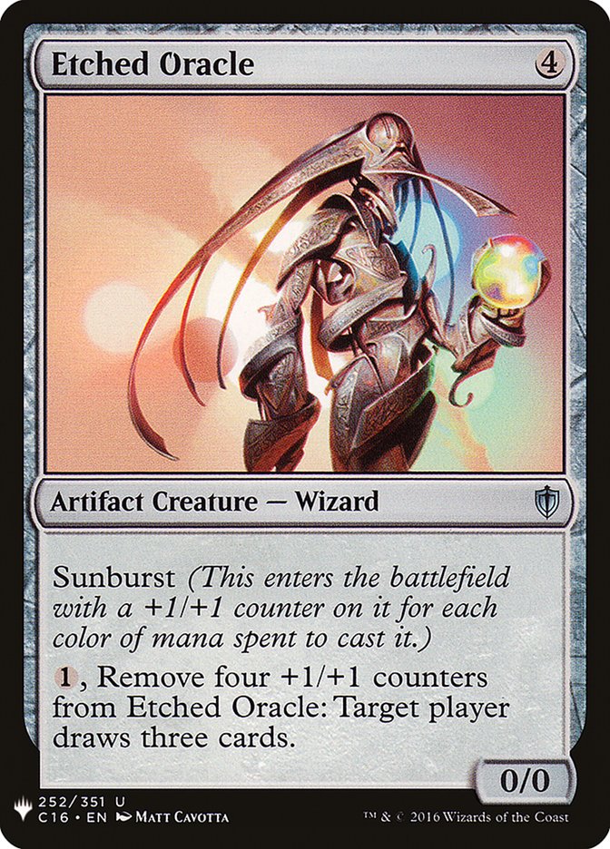 Etched Oracle [Mystery Booster] | Exor Games Summserside