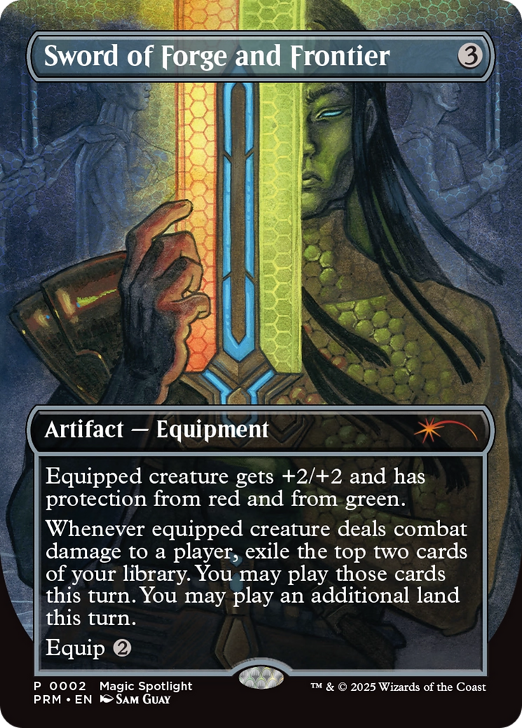 Sword of Forge and Frontier (Borderless) [Wizards Play Network 2025] | Exor Games Summserside