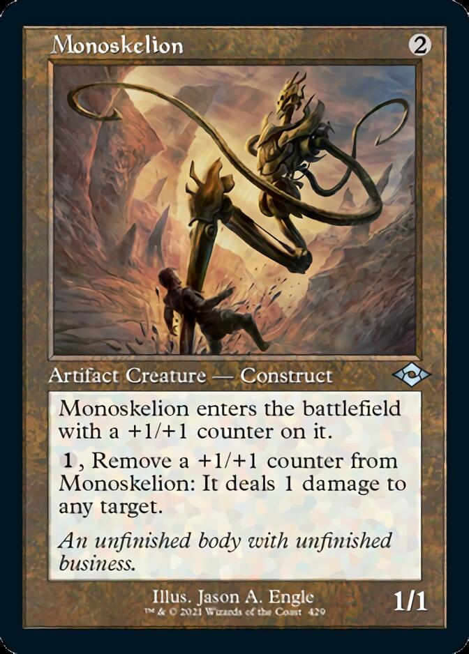 Monoskelion (Retro Foil Etched) [Modern Horizons 2] | Exor Games Summserside