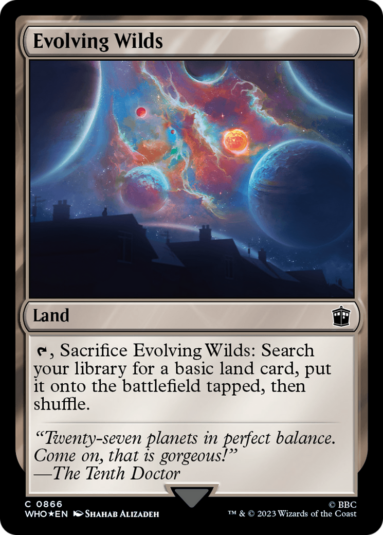 Evolving Wilds (Surge Foil) [Doctor Who] | Exor Games Summserside