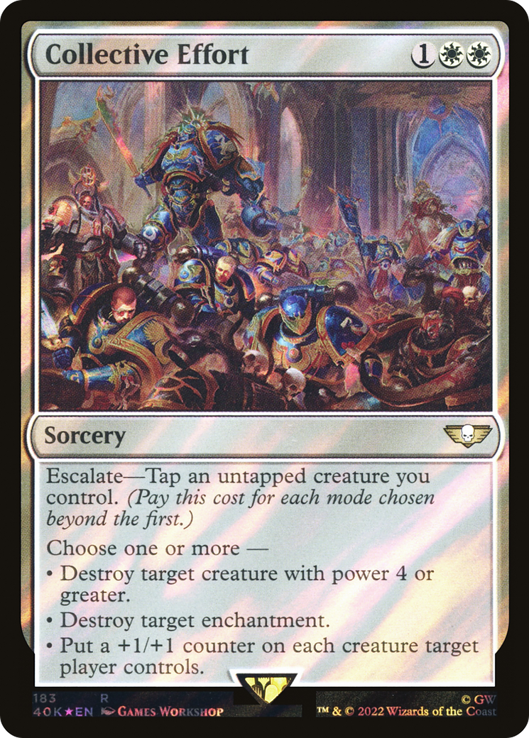 Collective Effort [Marvel Super Heroes Commander] | Exor Games Summserside