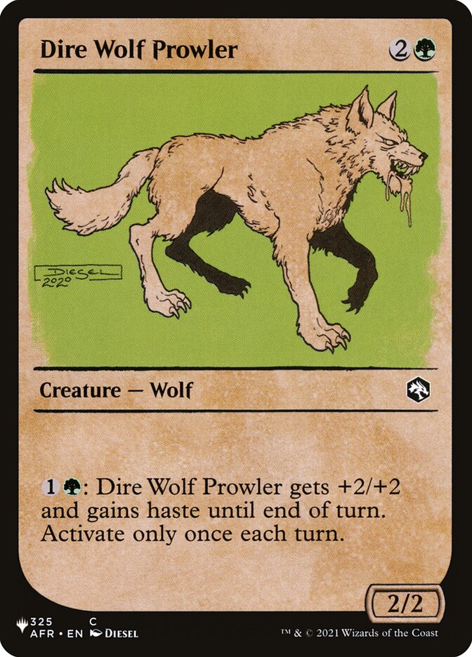 Dire Wolf Prowler (Showcase) [The List] | Exor Games Summserside