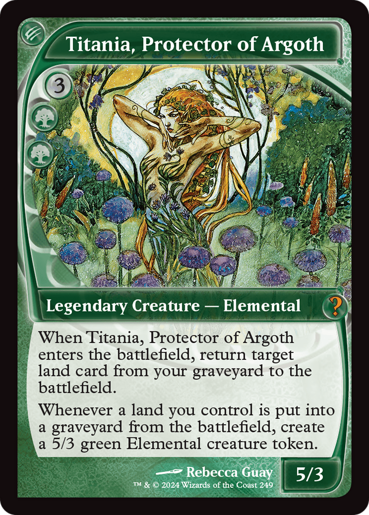 Titania, Protector of Argoth (Future Sight) [Mystery Booster 2] | Exor Games Summserside