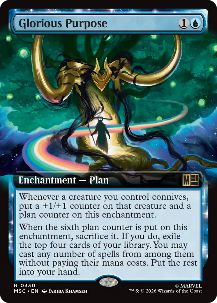 Glorious Purpose (Extended Art) [Marvel Super Heroes Commander] | Exor Games Summserside