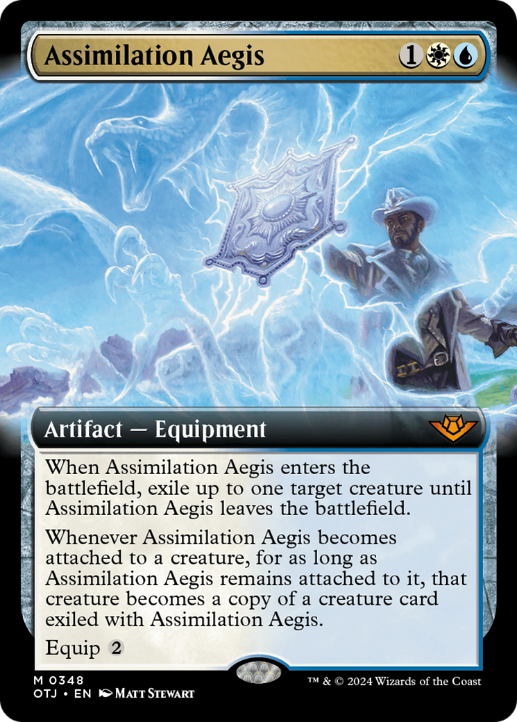 Assimilation Aegis (Extended Art) [Outlaws of Thunder Junction] | Exor Games Summserside