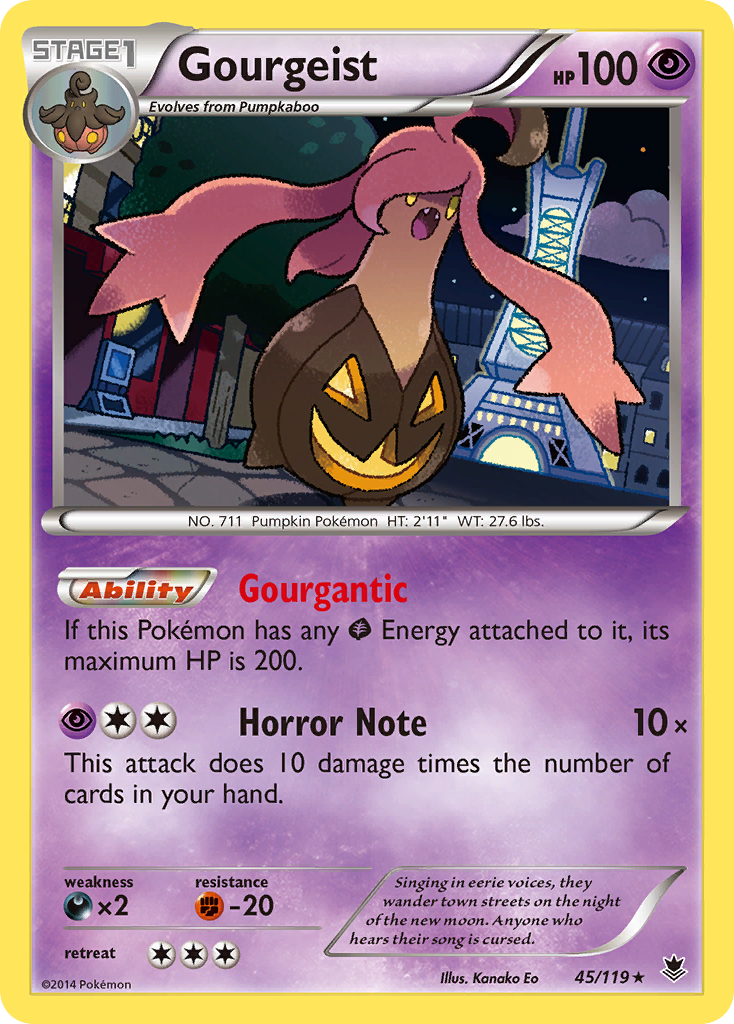 Gourgeist (45/119) [XY: Phantom Forces] | Exor Games Summserside