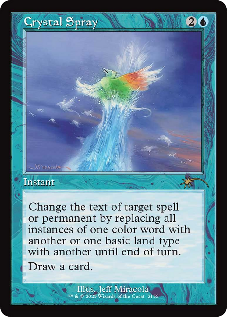 Crystal Spray (Retro Frame) [Secret Lair Drop Series] | Exor Games Summserside