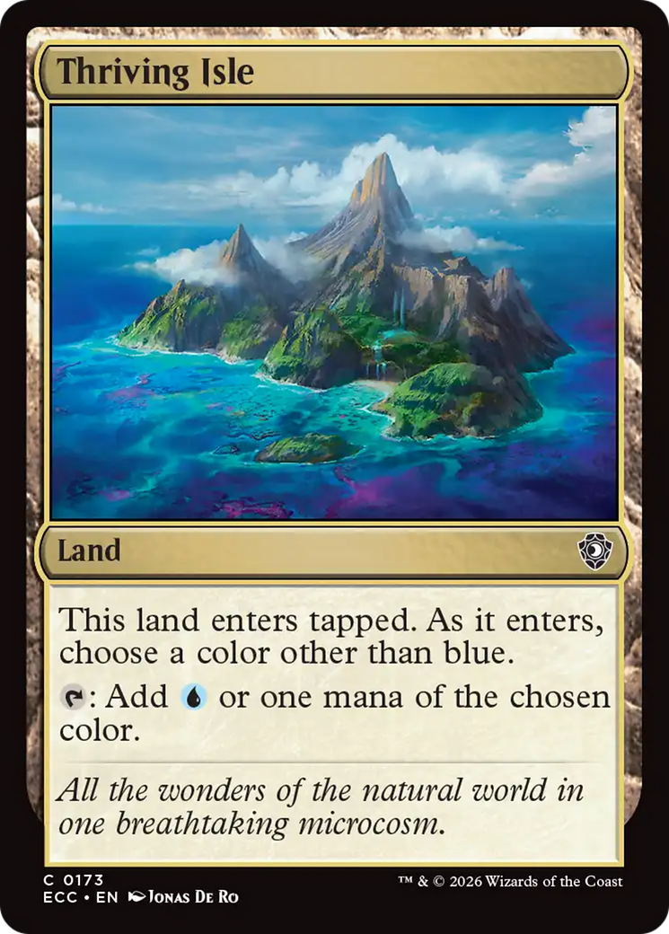 Thriving Isle [Lorwyn Eclipsed Commander] | Exor Games Summserside