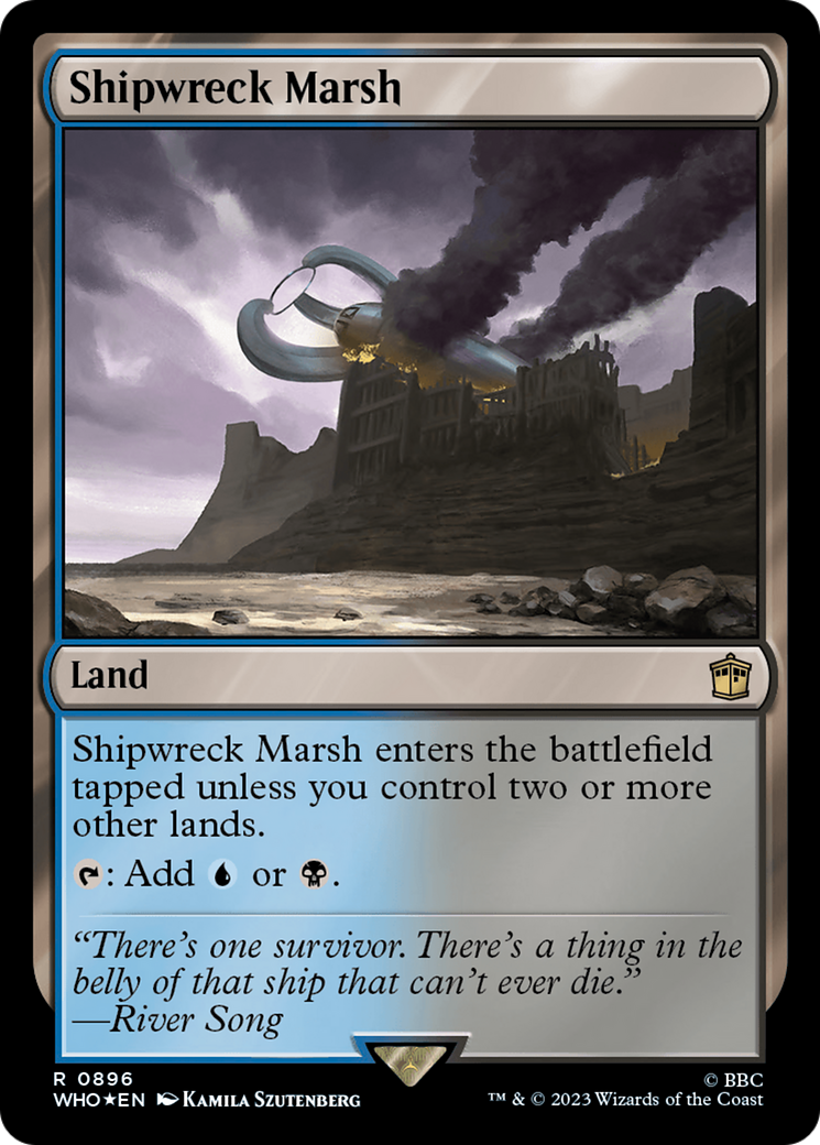 Shipwreck Marsh (Surge Foil) [Doctor Who] | Exor Games Summserside