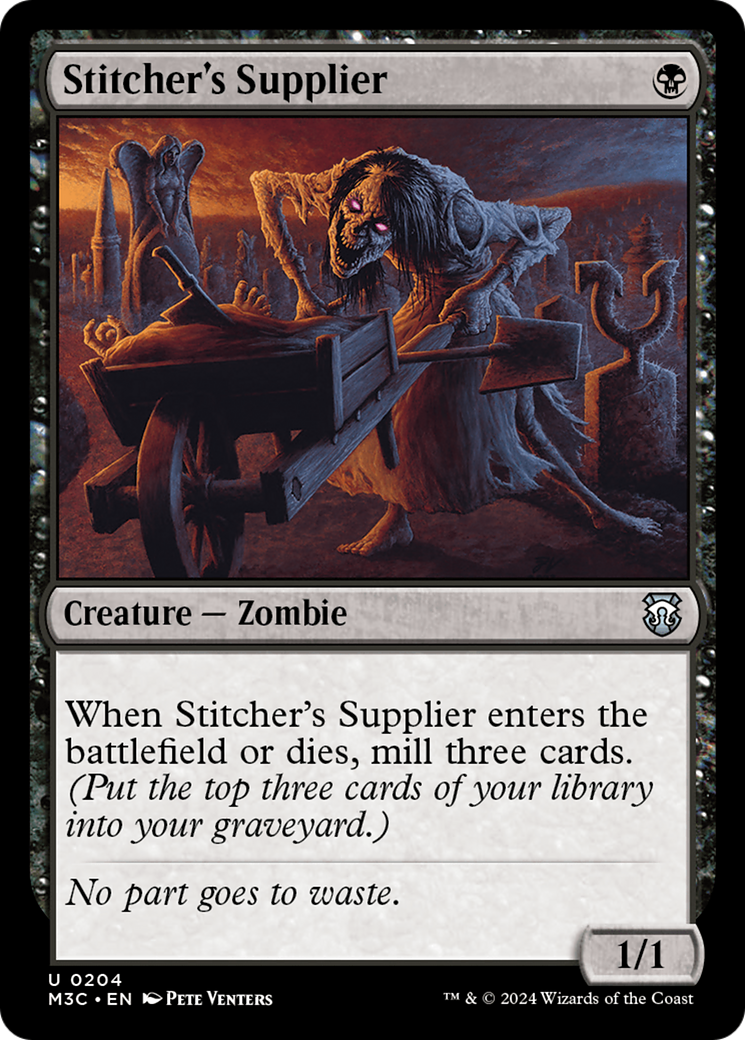 Stitcher's Supplier (Ripple Foil) [Modern Horizons 3 Commander] | Exor Games Summserside