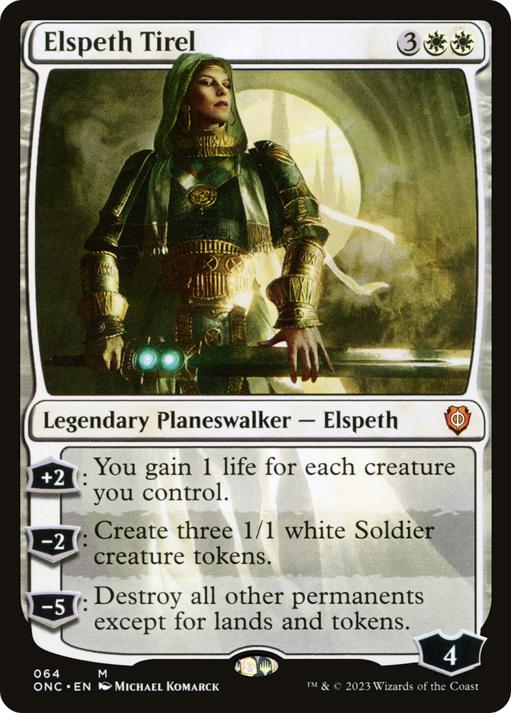 Elspeth Tirel [Phyrexia: All Will Be One Commander] | Exor Games Summserside