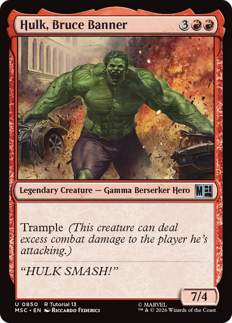Hulk, Bruce Banner [Marvel Super Heroes Commander] | Exor Games Summserside