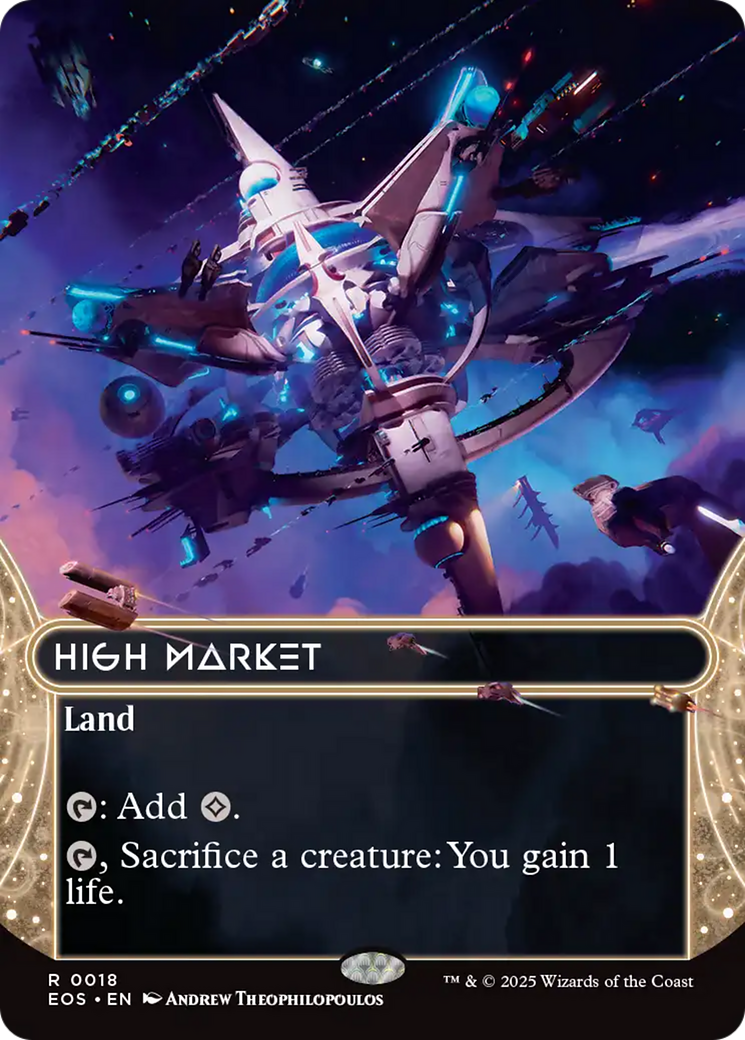 High Market (0018) (Borderless) [Edge of Eternities: Stellar Sights] | Exor Games Summserside