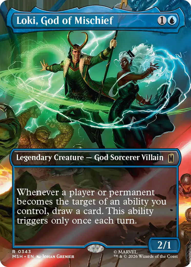 Loki, God of Mischief (Borderless) [Marvel Super Heroes] | Exor Games Summserside