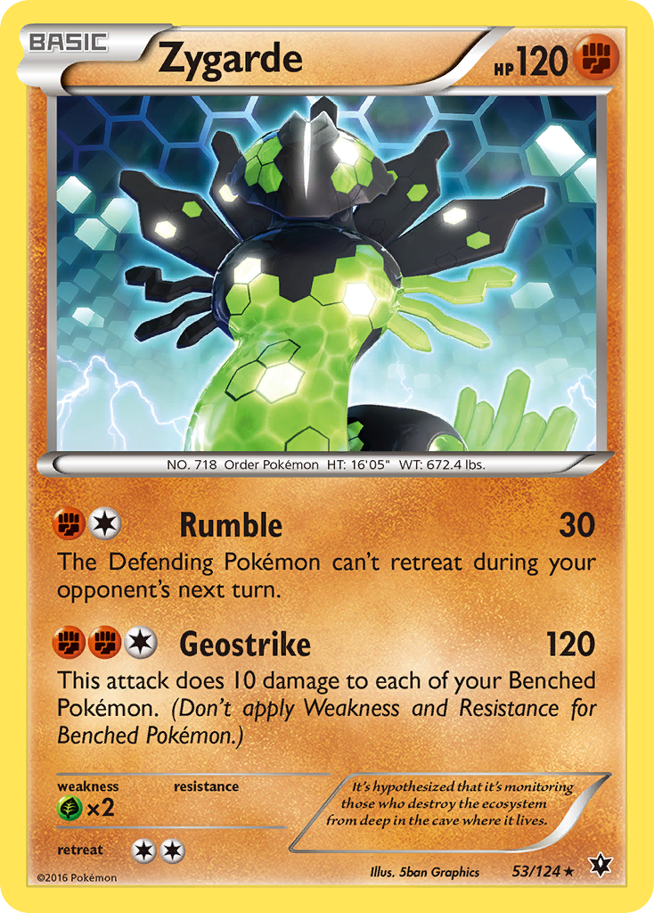 Zygarde (53/124) [XY: Fates Collide] | Exor Games Summserside