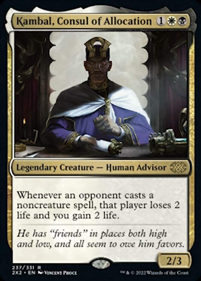 Kambal, Consul of Allocation [Double Masters 2022] | Exor Games Summserside