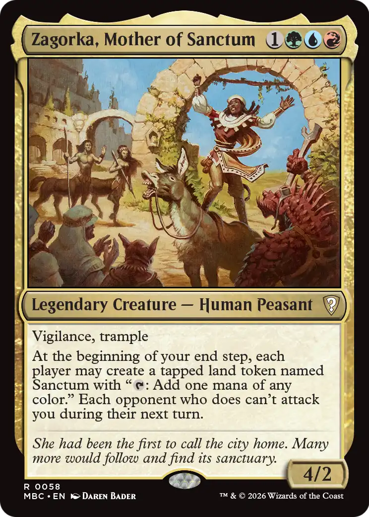 Zagorka, Mother of Sanctum [Mystery Booster: Commander Edition] | Exor Games Summserside