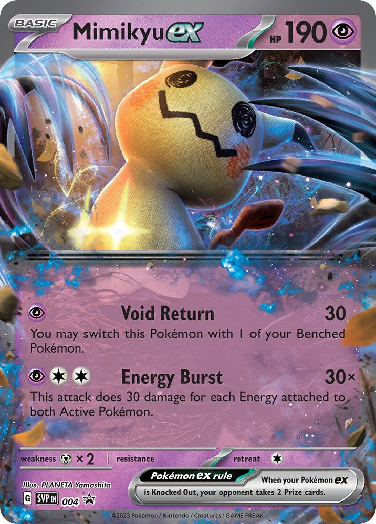 Mimikyu ex (004) (Jumbo Card) [Scarlet & Violet: Black Star Promos] | Exor Games Summserside