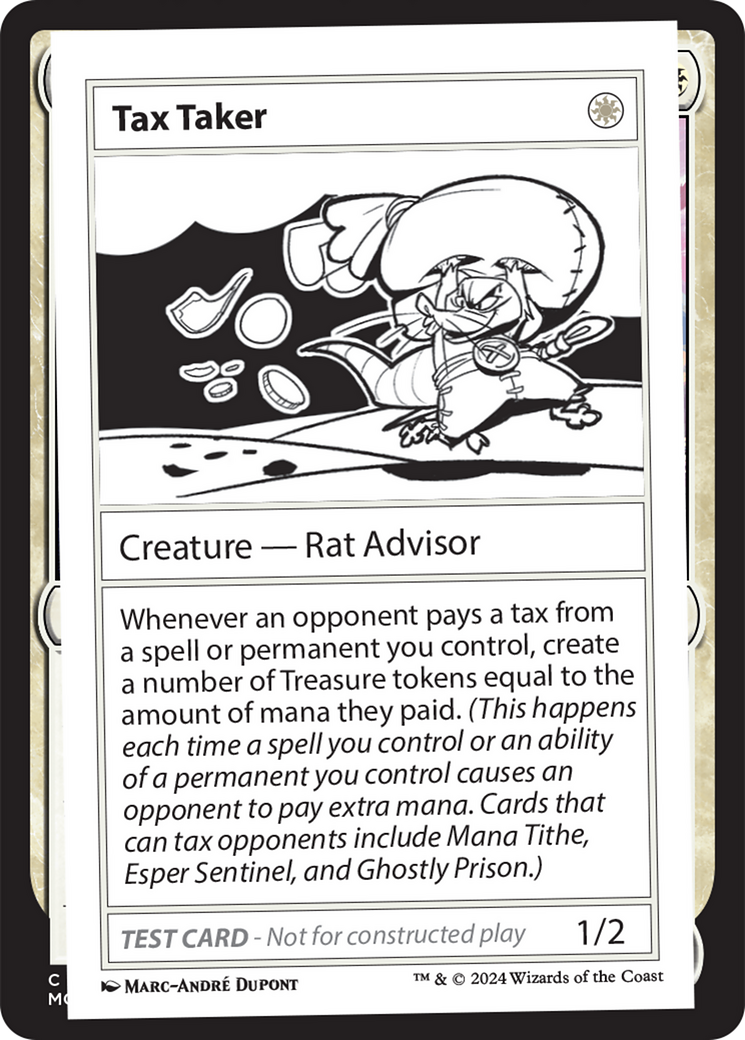 Tax Taker [Mystery Booster 2 Playtest Cards] | Exor Games Summserside