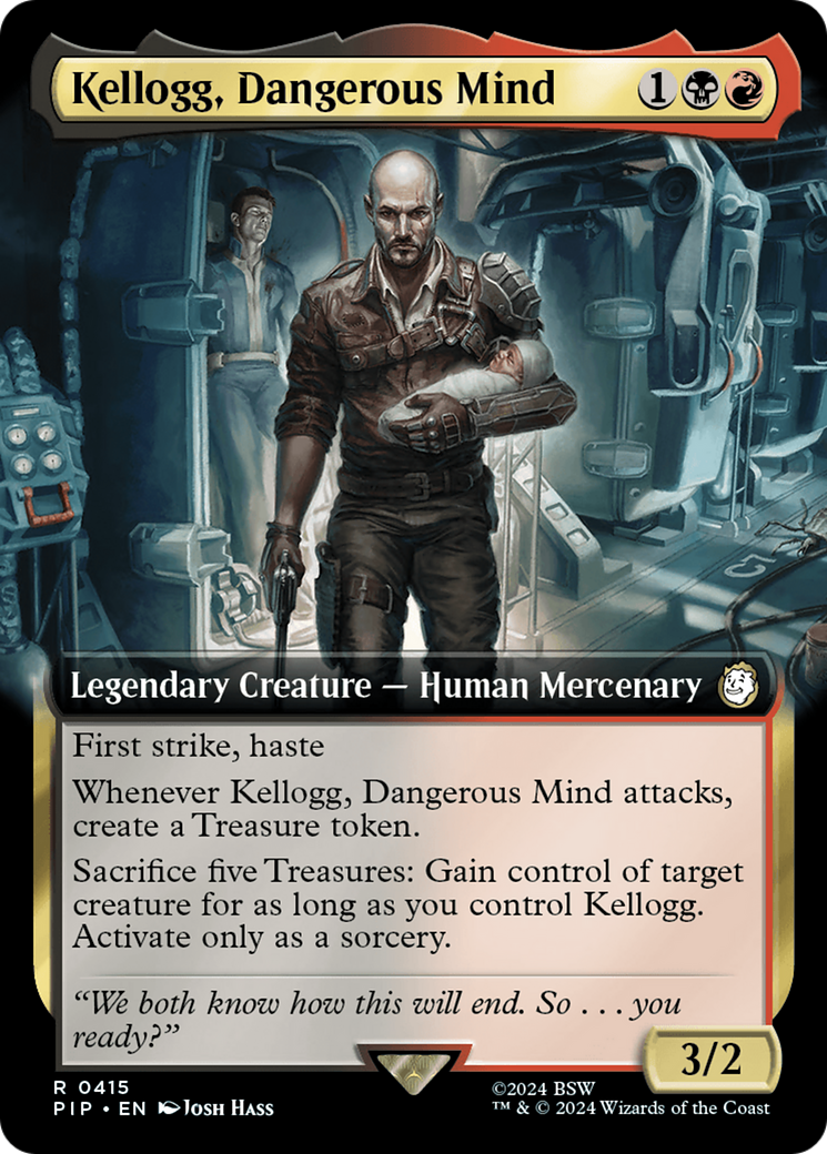 Kellogg, Dangerous Mind (Extended Art) [Fallout] | Exor Games Summserside