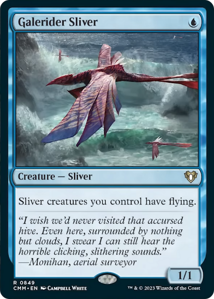 Galerider Sliver [Commander Masters] | Exor Games Summserside