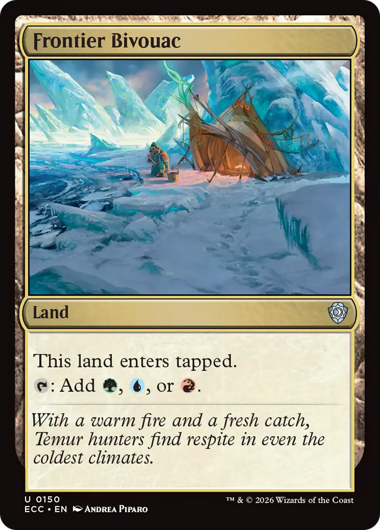 Frontier Bivouac [Lorwyn Eclipsed Commander] | Exor Games Summserside