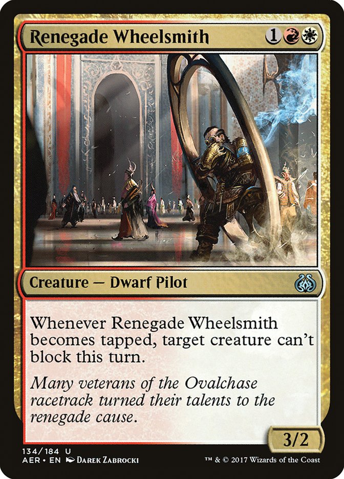 Renegade Wheelsmith [Aether Revolt] | Exor Games Summserside