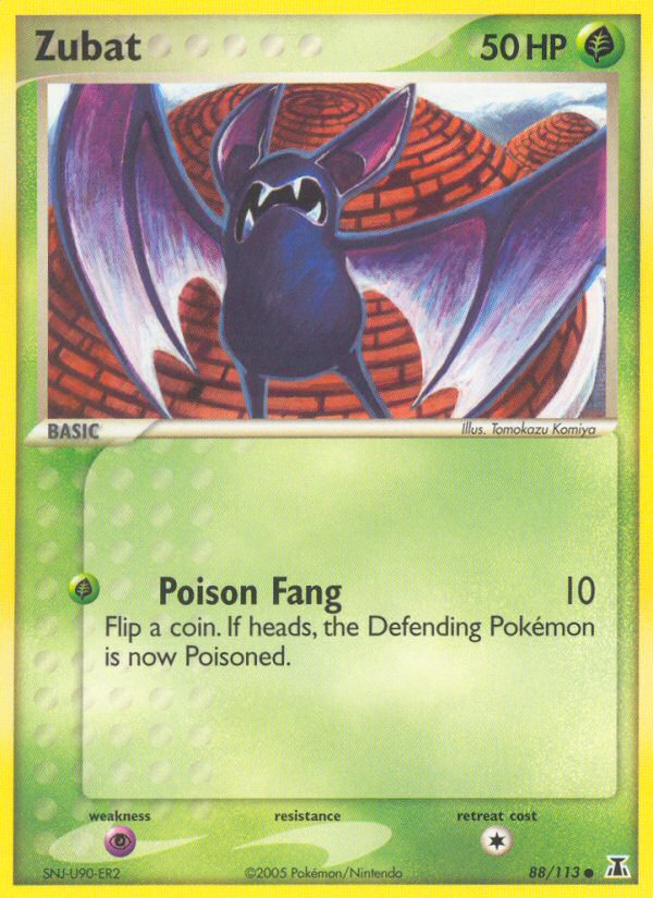 Zubat (88/113) [EX: Delta Species] | Exor Games Summserside