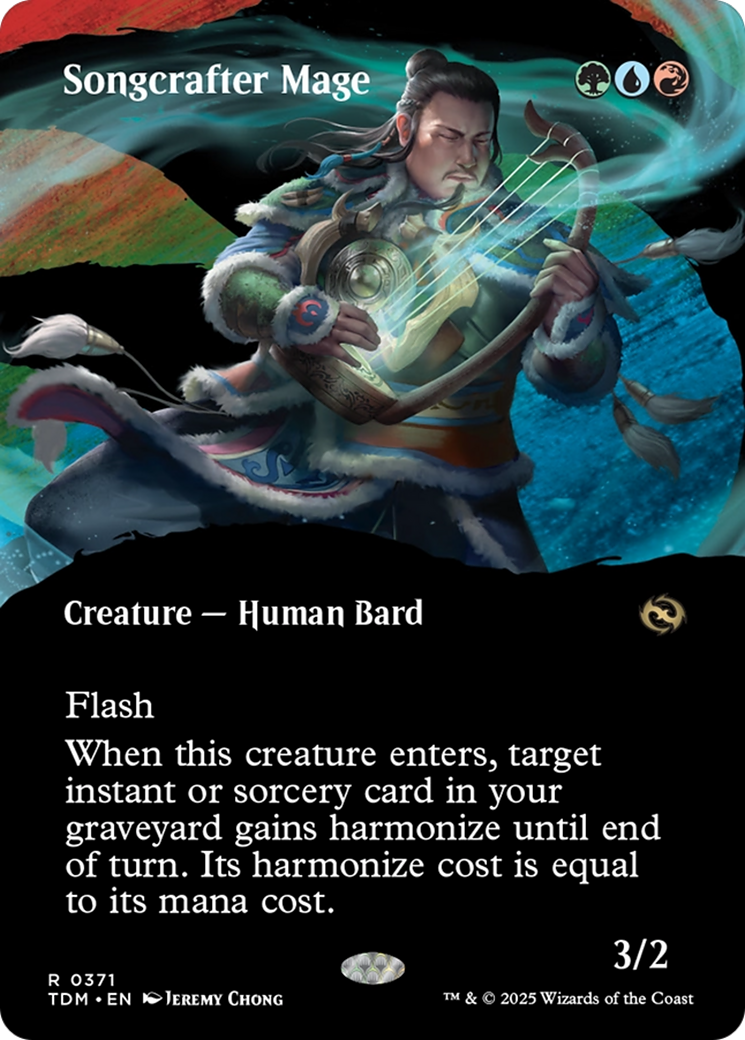 Songcrafter Mage (Borderless) [Tarkir: Dragonstorm] | Exor Games Summserside