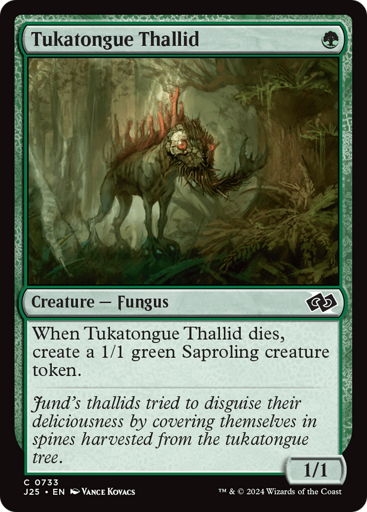 Tukatongue Thallid [Foundations Jumpstart] | Exor Games Summserside