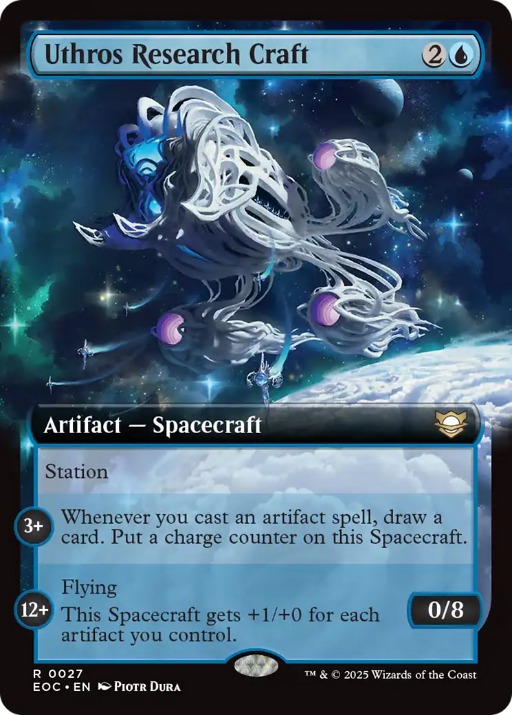 Uthros Research Craft (Extended Art) [Edge of Eternities Commander] | Exor Games Summserside