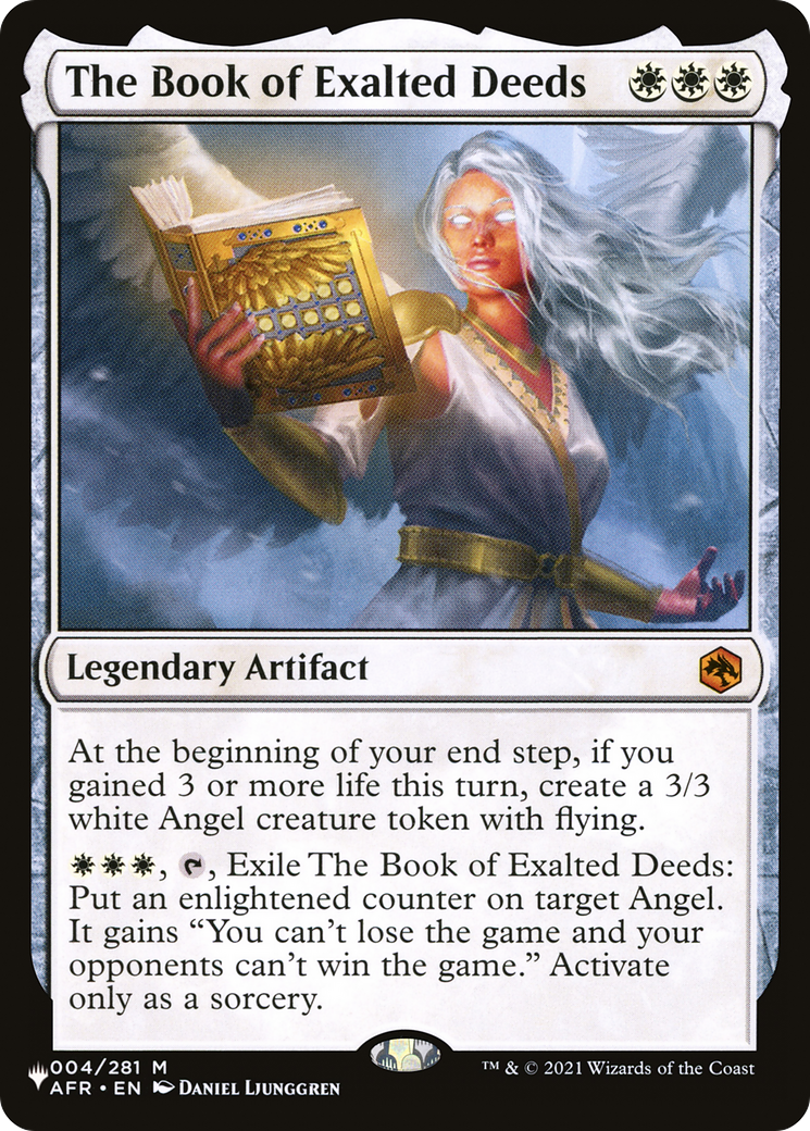 The Book of Exalted Deeds [Secret Lair: Angels] | Exor Games Summserside