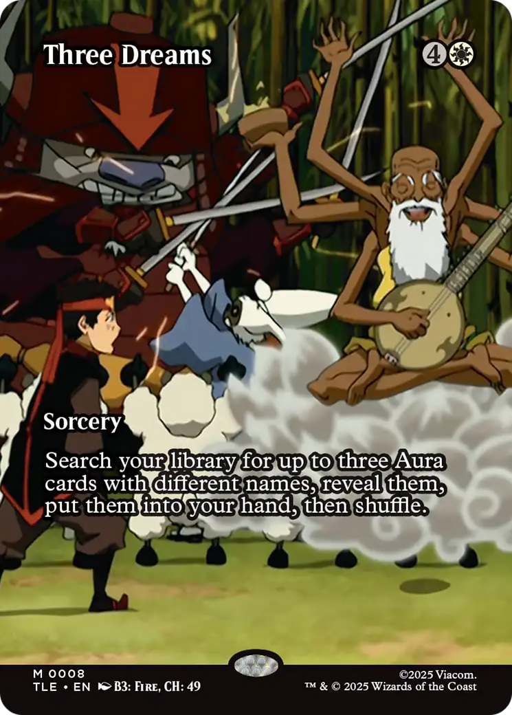 Three Dreams (Borderless) [Avatar: The Last Airbender: Eternal-Legal] | Exor Games Summserside