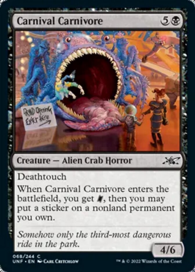 Carnival Carnivore [Unfinity] | Exor Games Summserside