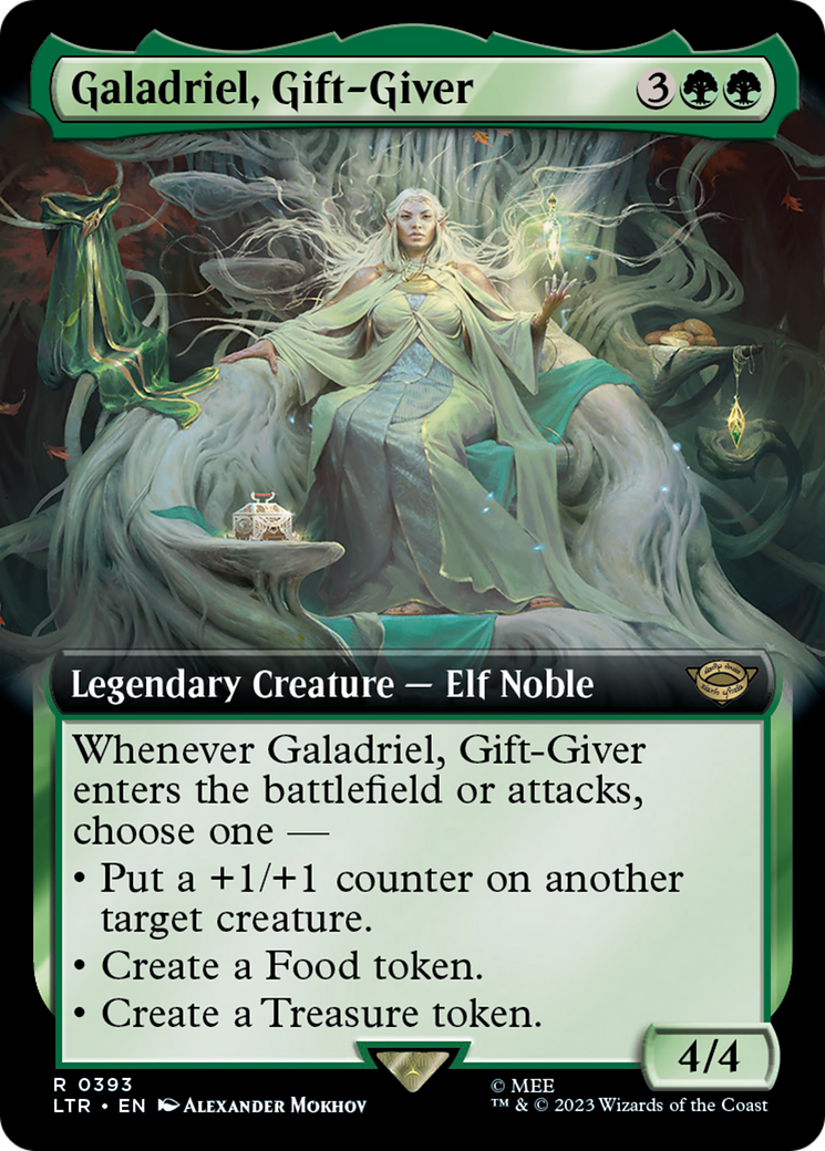 Galadriel, Gift-Giver (Extended Art) [The Lord of the Rings: Tales of Middle-Earth] | Exor Games Summserside