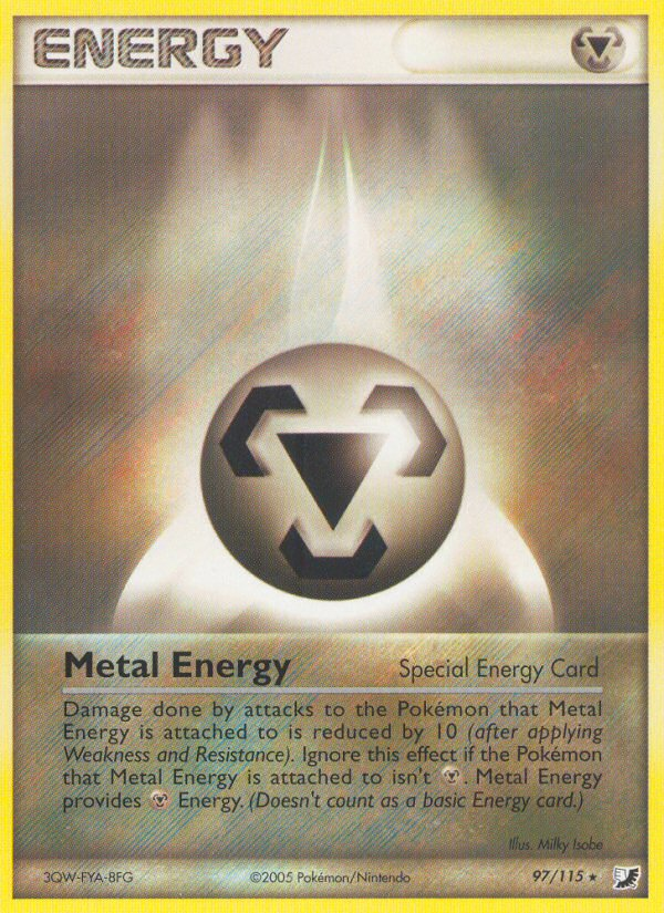 Metal Energy (97/115) [EX: Unseen Forces] | Exor Games Summserside