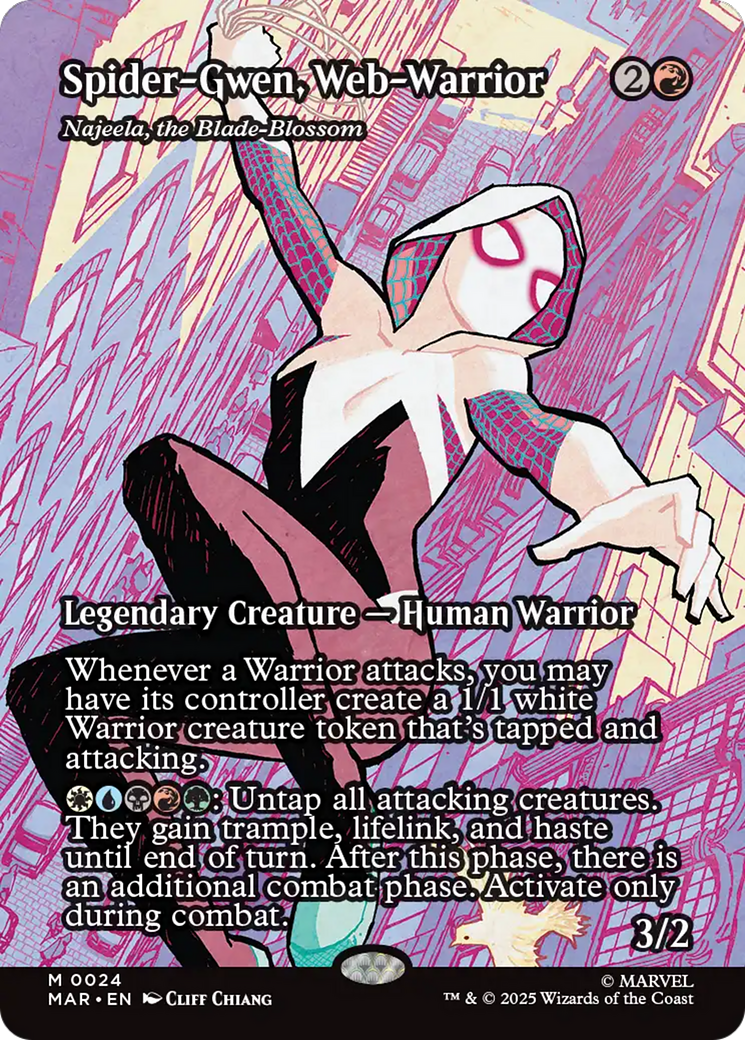 Spider-Gwen, Web-Warrior - Najeela, the Blade-Blossom [Marvel's Spider-Man: Eternal-Legal] | Exor Games Summserside