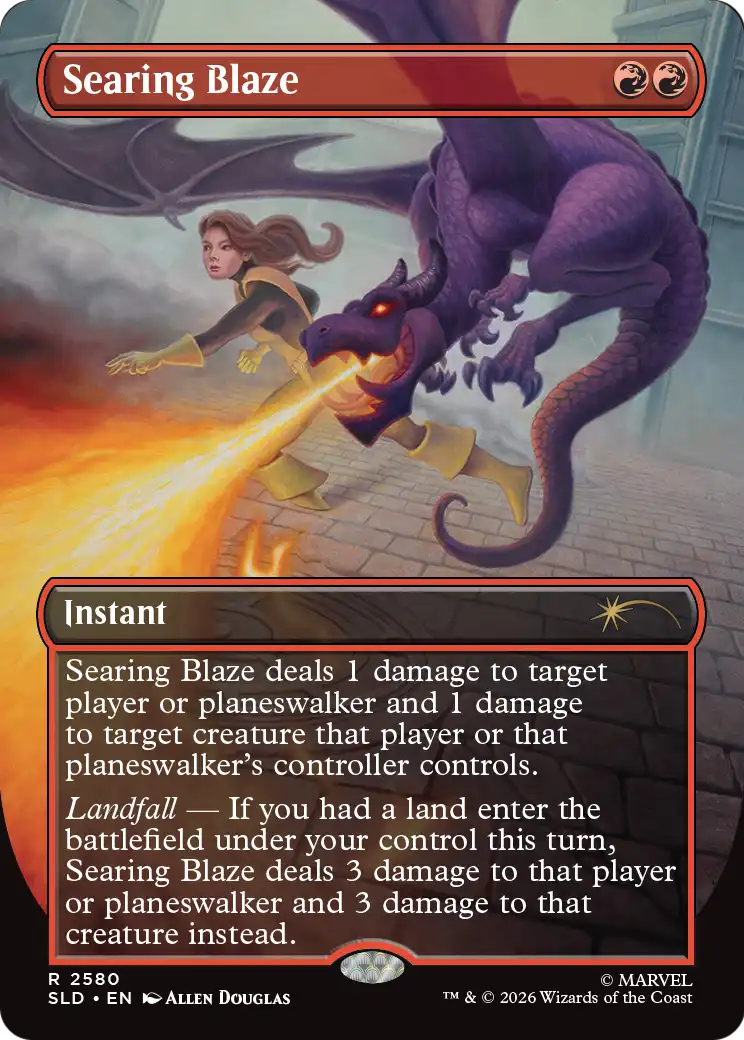 Searing Blaze [Secret Lair Drop Series] | Exor Games Summserside